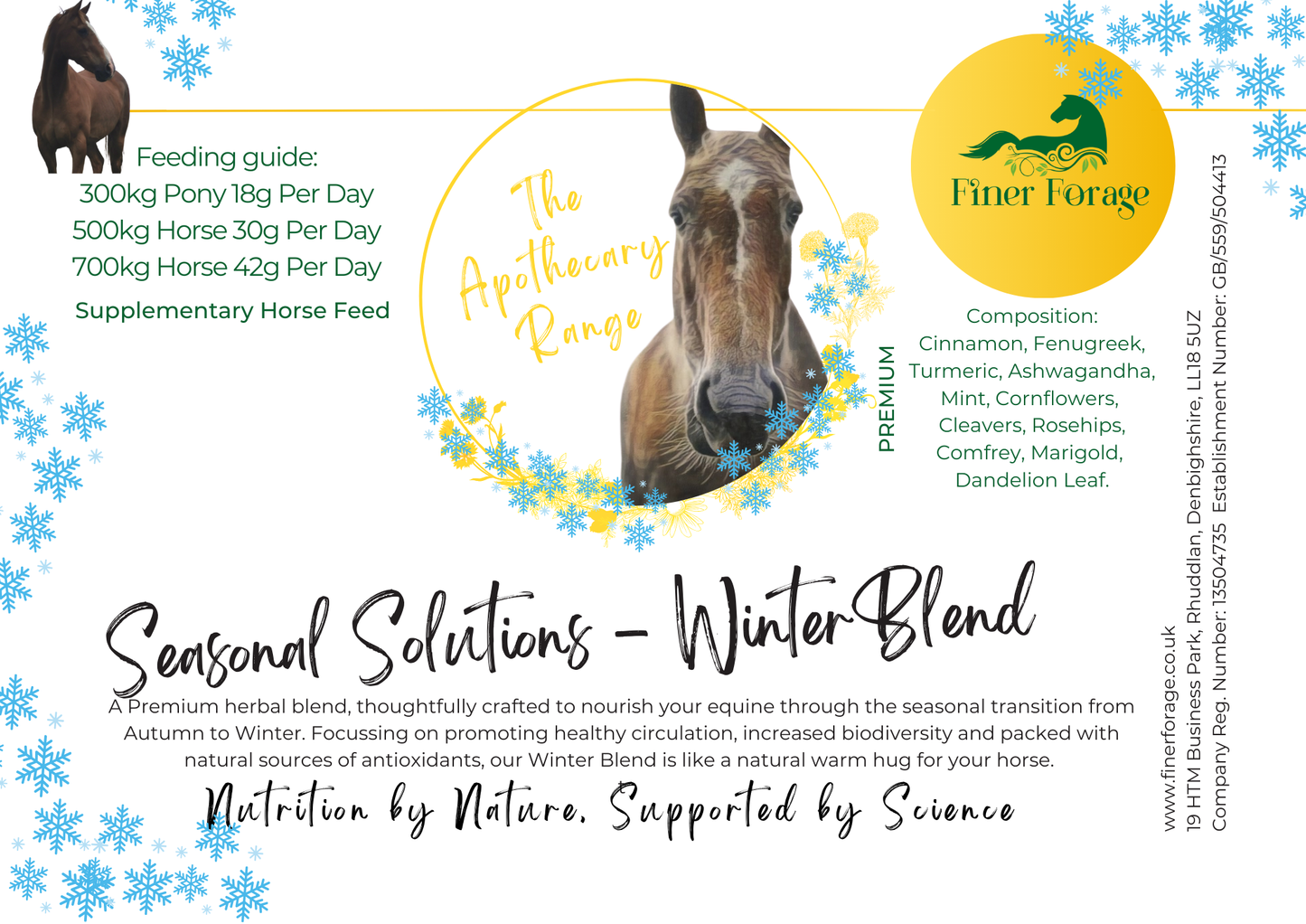 Seasonal Solutions Herbal Blend - WINTER