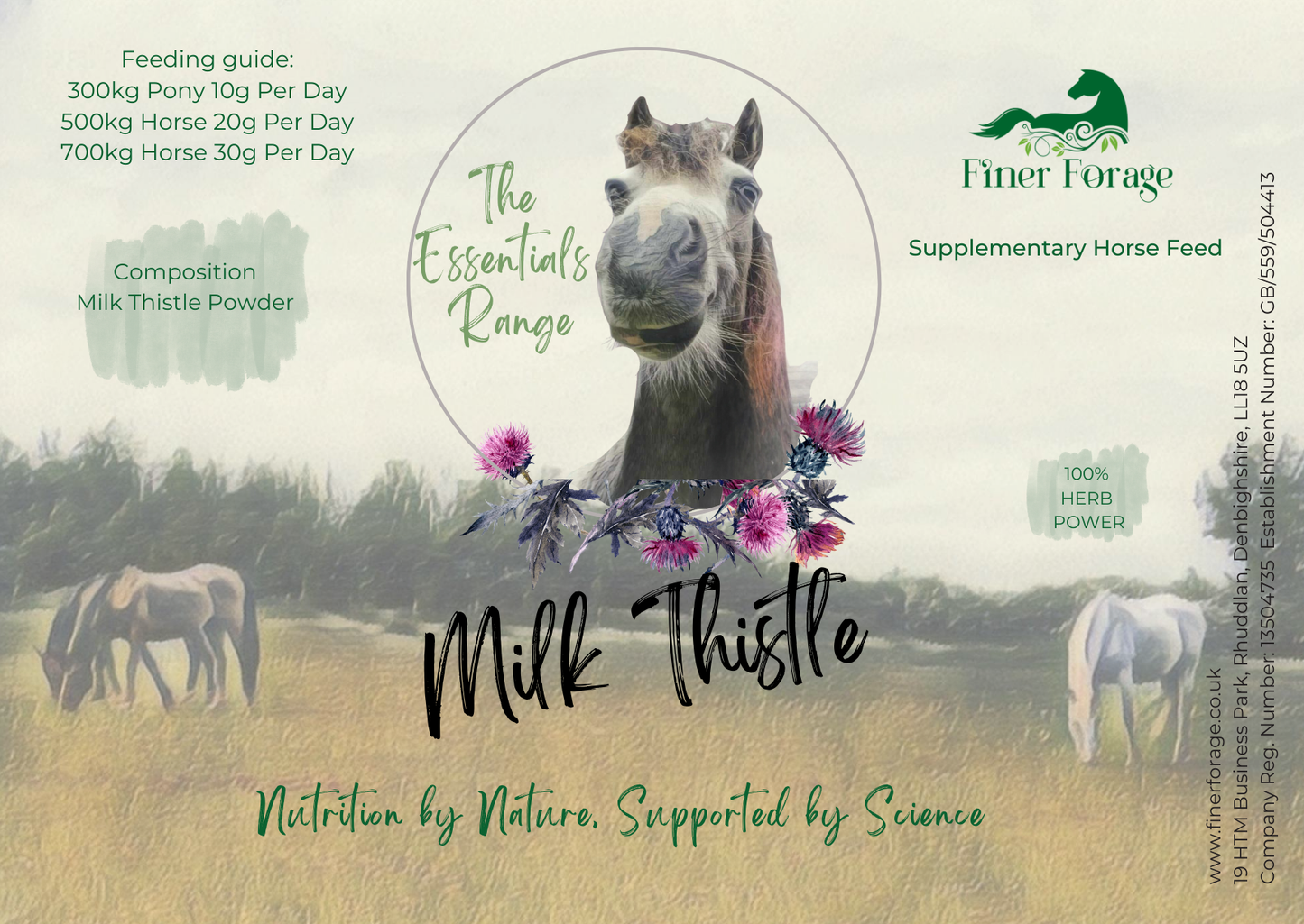 Milk thistle seed powder 1kg