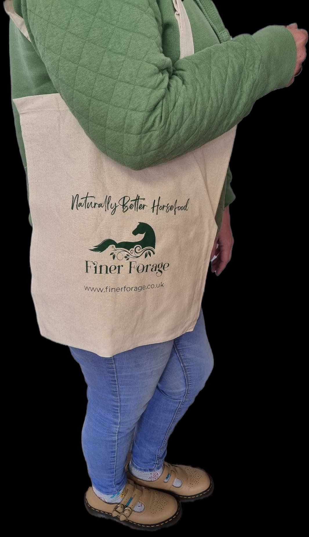 Finer Forage Cotton Shopper Bag