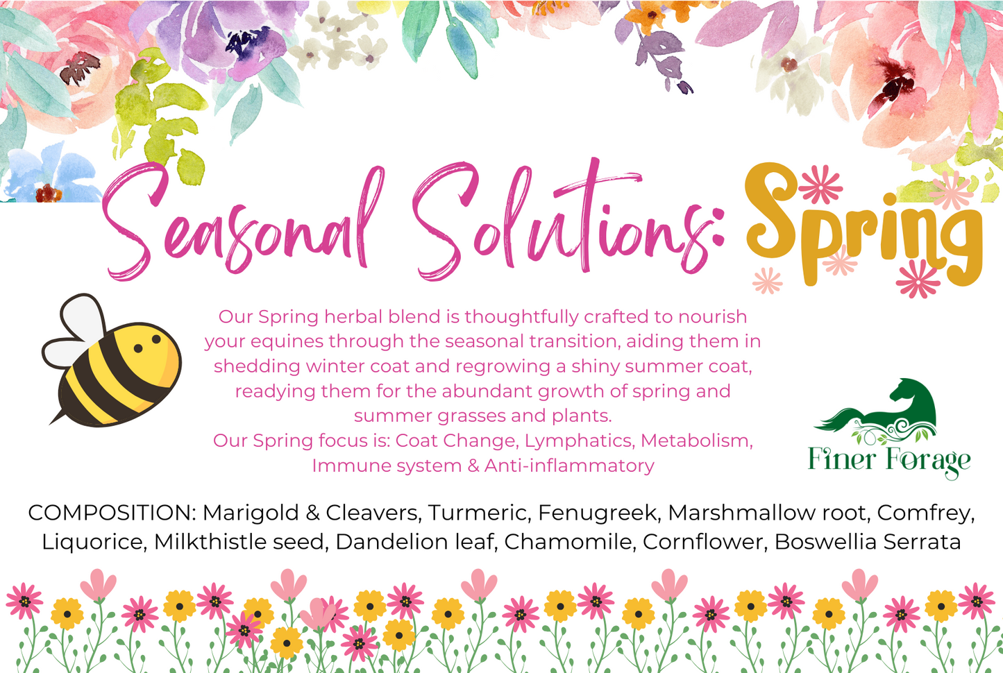 Seasonal Solutions Herbal Blend - SPRING