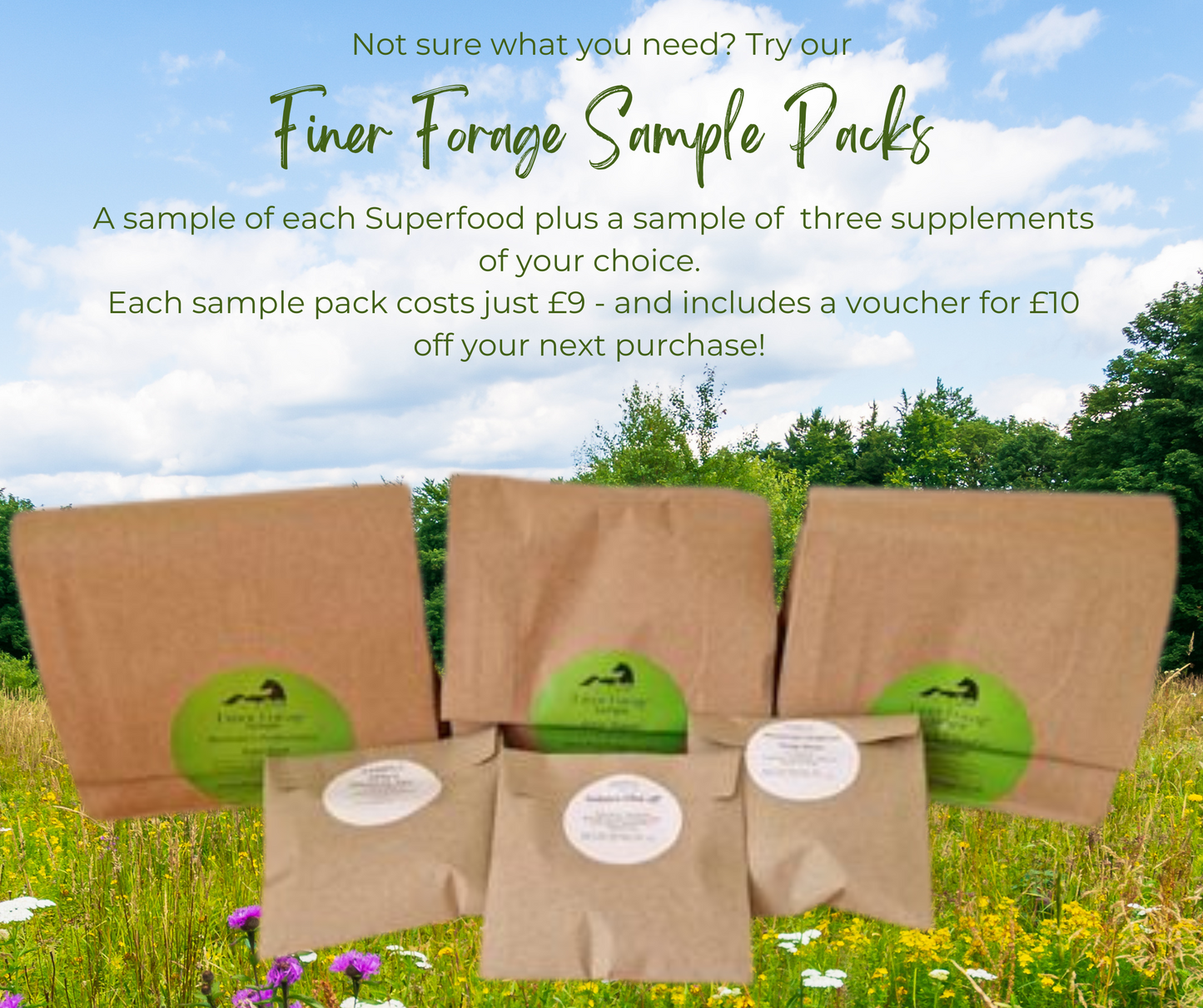 Finer Forage Sample Pack