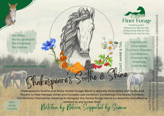 Shakespeare's Soothe and Shine Herbal Blend